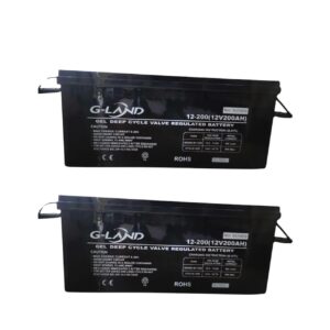 BATERÍA DE GEL 200AH - 12V / G- LAND / BOONIGA
